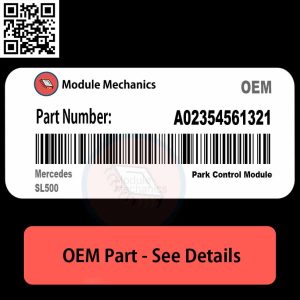 A02354561321 part for Mercedes SL500, showcasing detailed design and features for automotive enthusiasts.