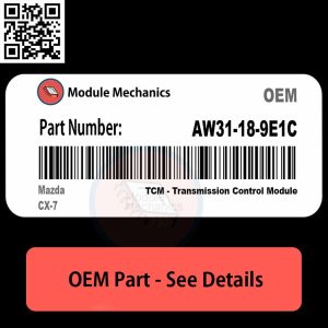 Mazda CX-7 AW31189E1C part showcasing its design and features, suitable for automotive enthusiasts.