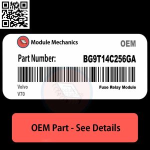 BG9T14C256GA part for Volvo V70, showcasing its design and features for automotive applications.