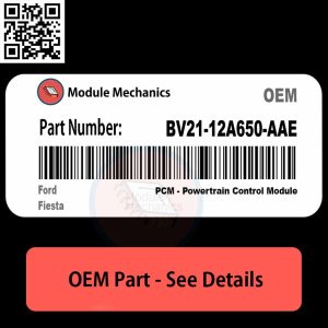 BV21-12A650-AAE PCM - Powertrain Control Module with Warranty | Ford Fiesta | OEM Control Module