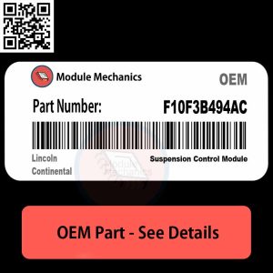 F10F-3B494-AC Suspension Control Module OEM | Lincoln Continental