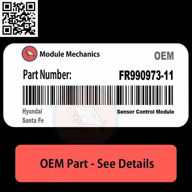 FR990973-11 Sensor Control Module with Warranty | Hyundai Santa Fe | OEM Control Module FR990973-11 Sensor Control Module with Warranty | Hyundai Santa Fe | OEM Control Module