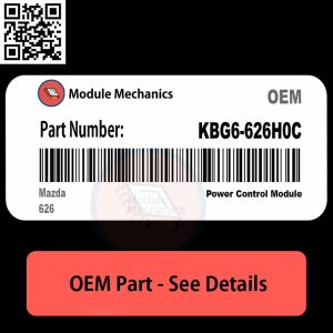 KBG6626H0C part for Mazda 626, showcasing its design and features relevant for vehicle maintenance.