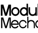 The MODULE MECHANICS logo features bold, modern typography with a mechanical theme, set against a clean background.