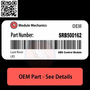 SRB500162 ABS Control Module with Warranty | Land Rover LR3 | OEM Control Module