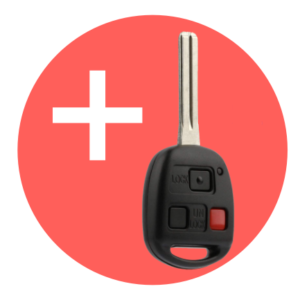 Programmed Lexus RX300 (48020) Duplicate Replacement Key